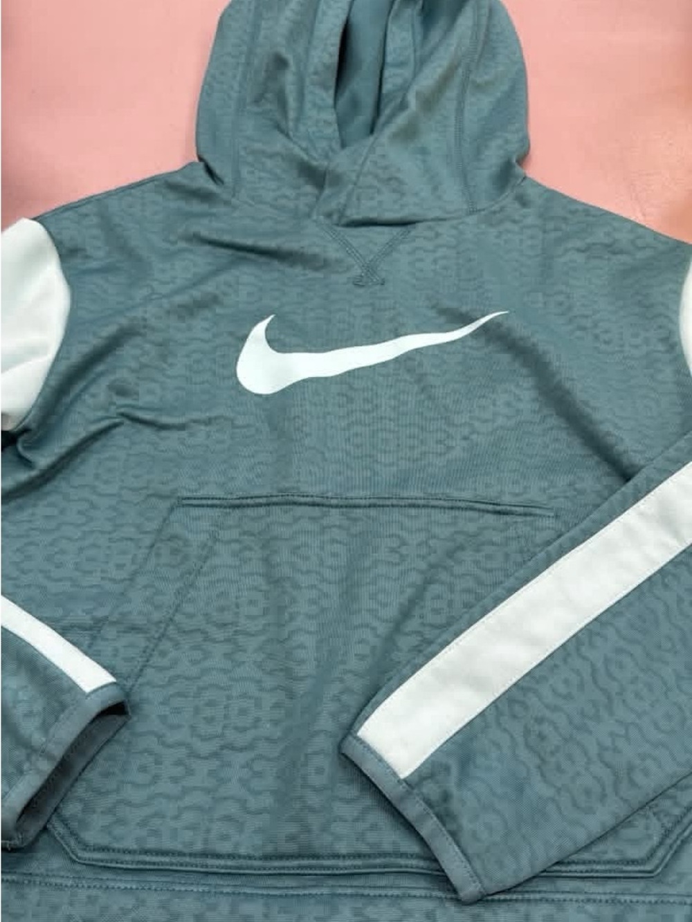 Kids Hoodie with Nike Swoosh